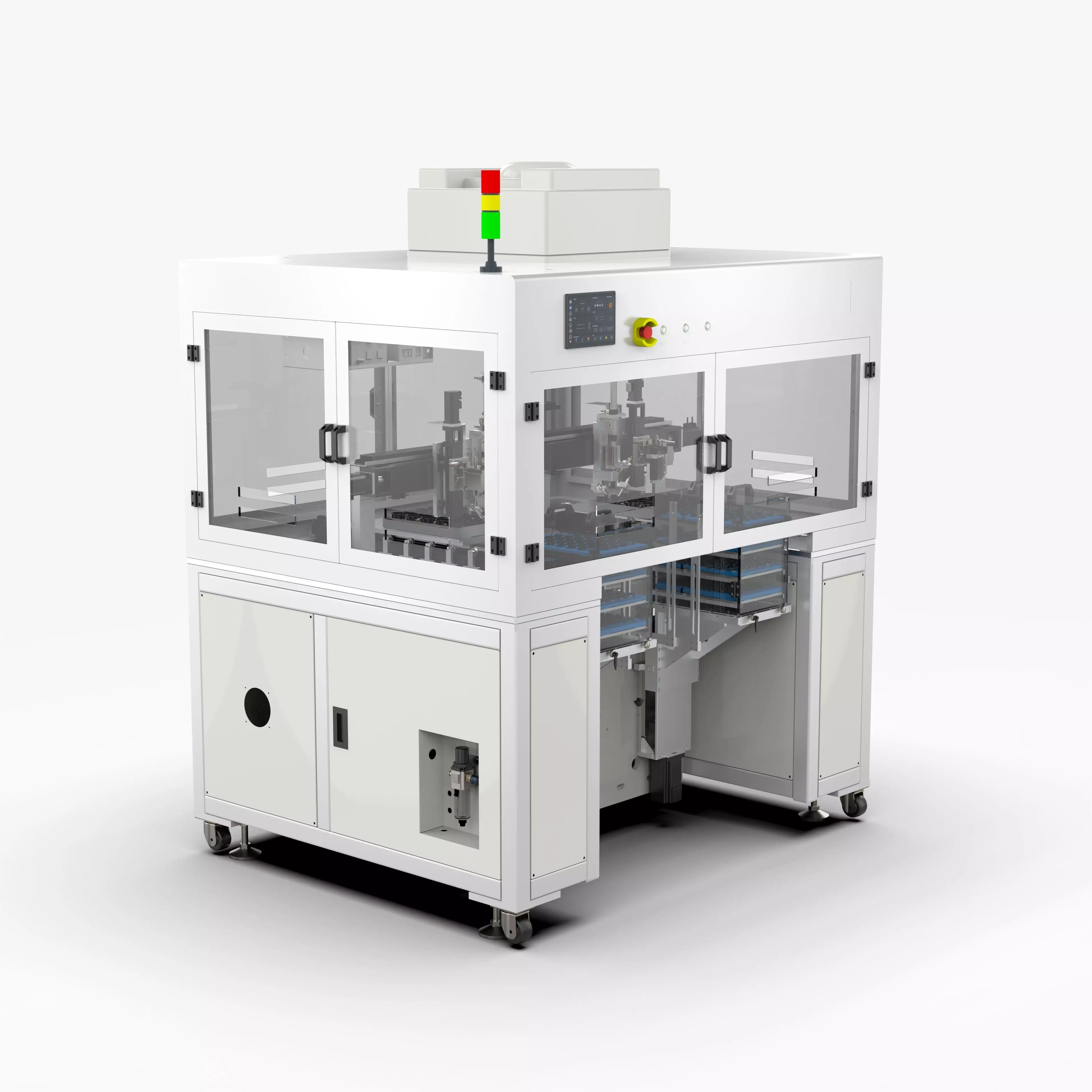 Automatic Lens Double Station Dispensing Machine 3D model_0