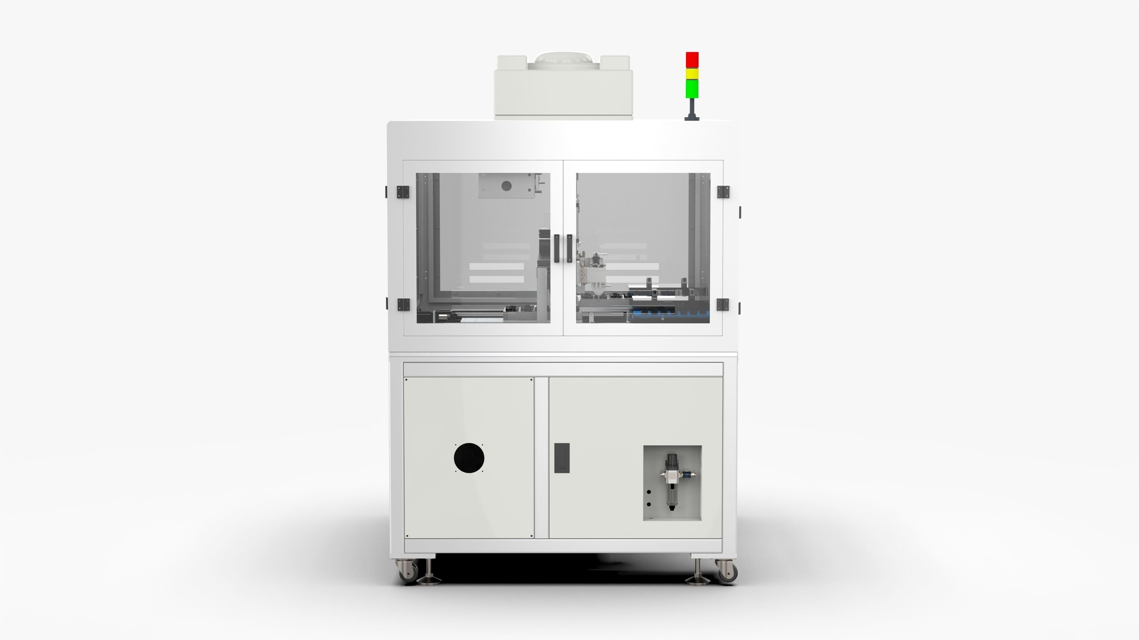 Automatic Lens Double Station Dispensing Machine 3D model_5