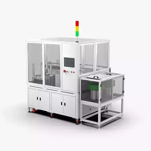 Automatic Spring Distribution and Assembly Swinging Machine