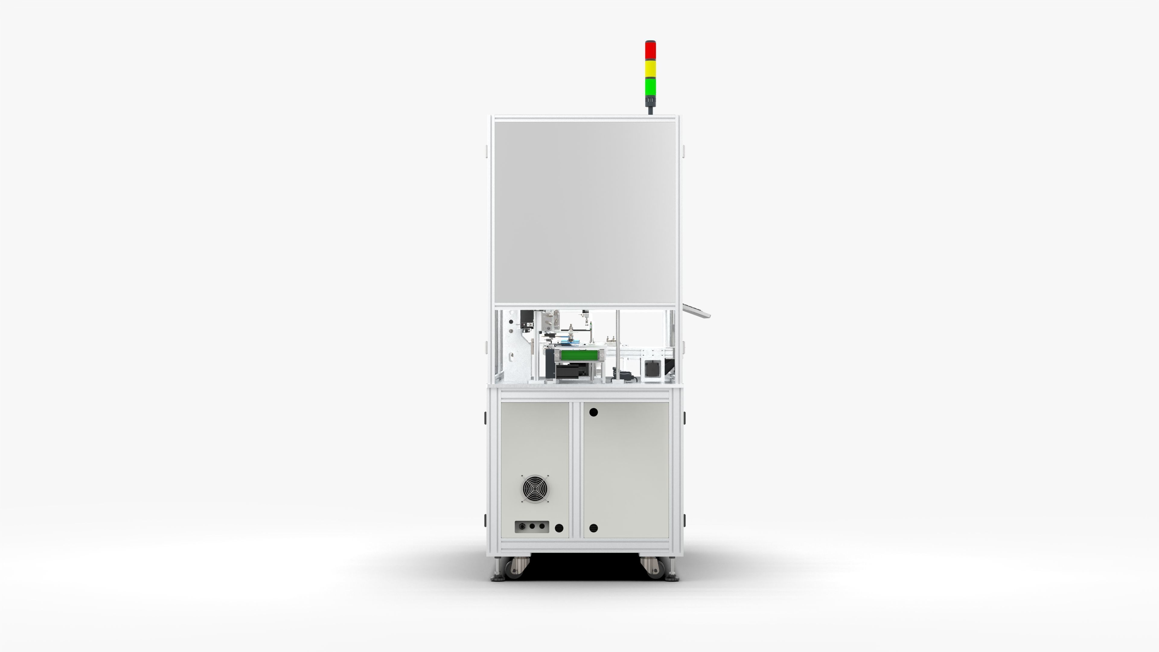 Automatic Soft Pack Battery Pack Measuring Machine 3D model_7