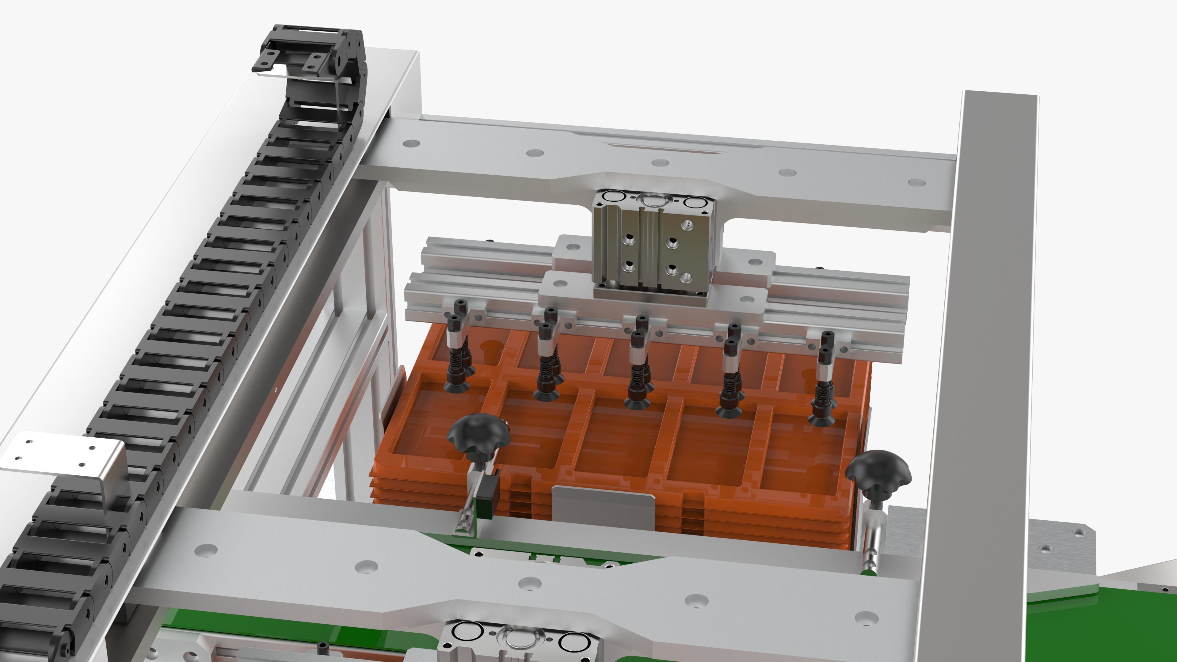 Automatic Lithium Battery Loading and Unloading Machine 3D model | CGTrader