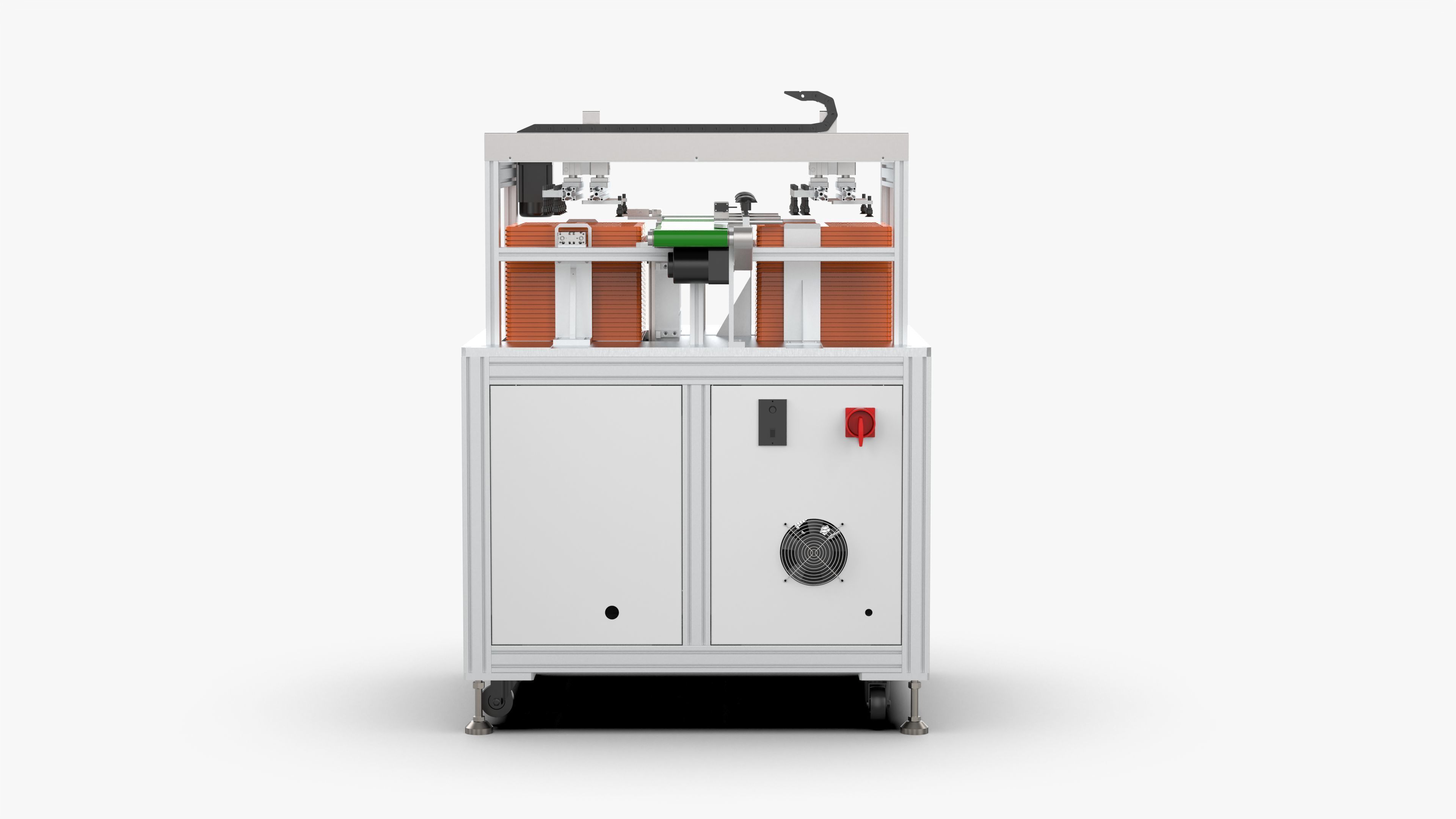 Automatic Lithium Battery Loading and Unloading Machine 3D model | CGTrader
