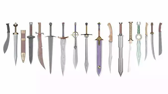 Collection of 16 shortswords 