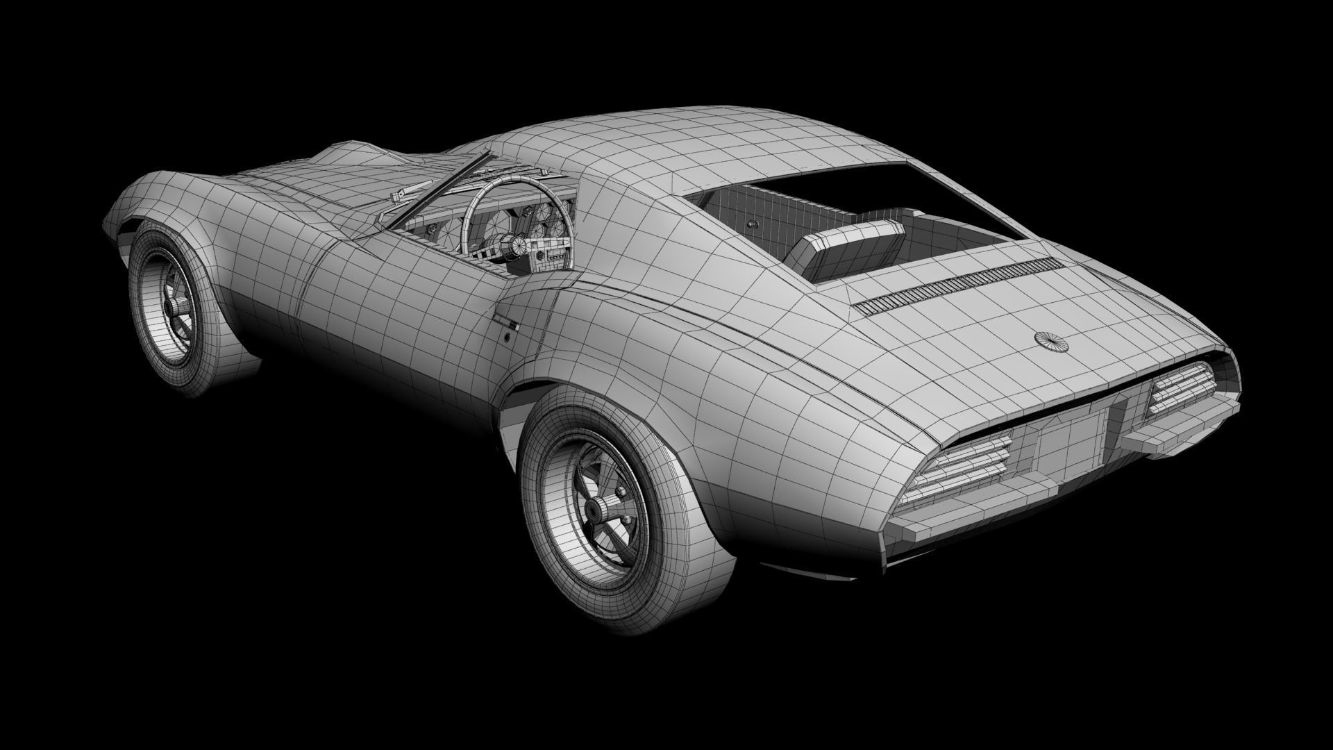 Pontiac Banshee XP-833 3D model | CGTrader