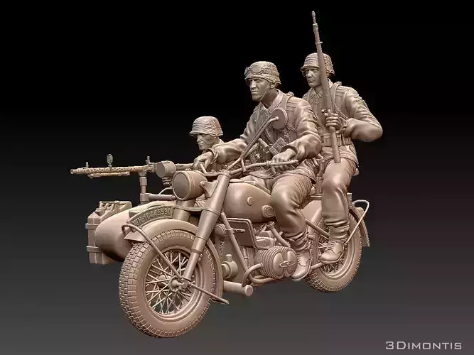 german motorcycle crew