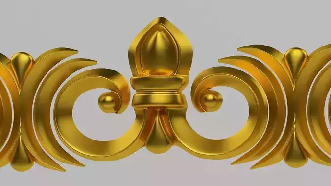 Wooden CNC Carved Molding  