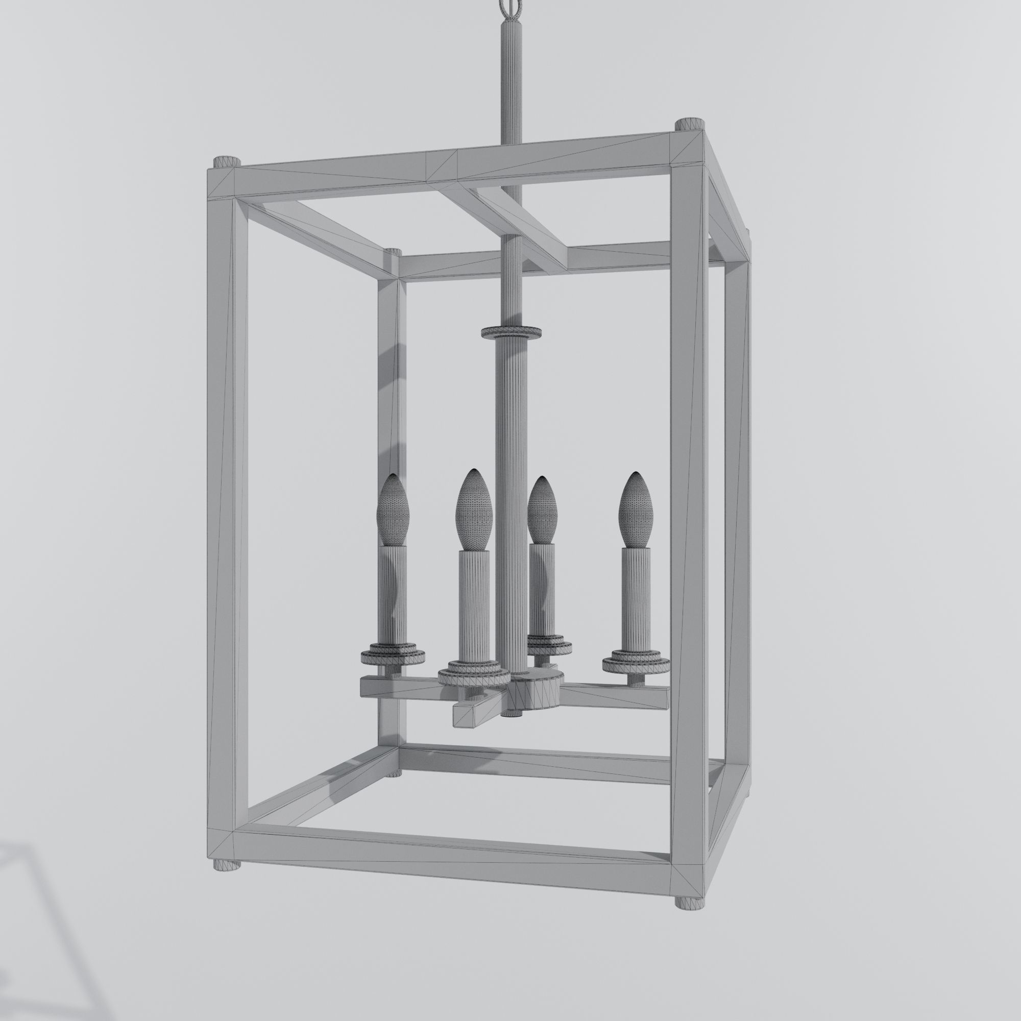 Kichler Crosby Foyer Pendant 3D model_6