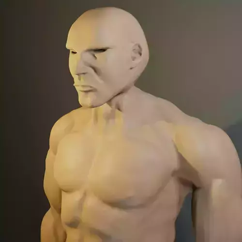 REALISTIC HUMAN BASEMESH 3D model