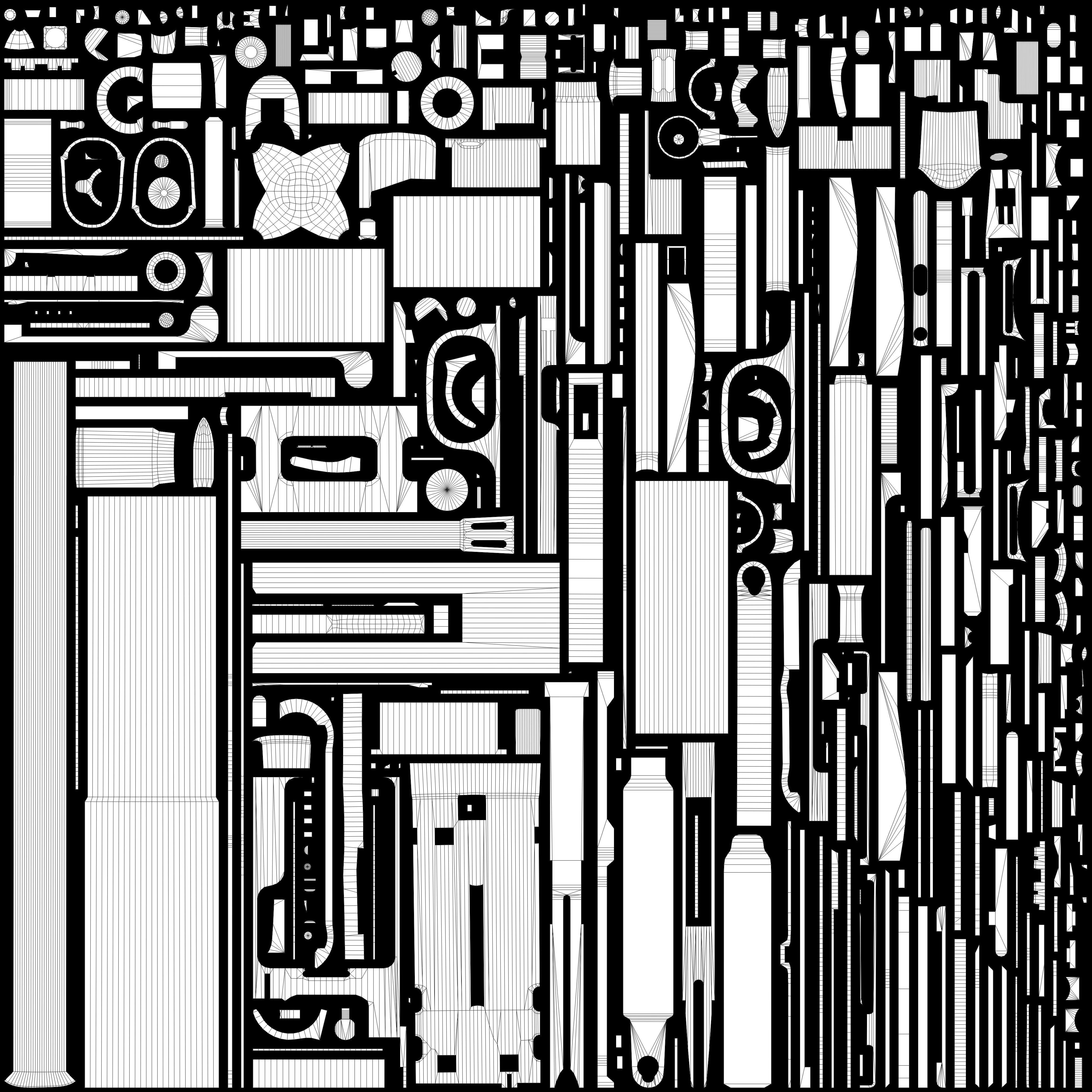 Mauser 98k Low-poly 3D model_24