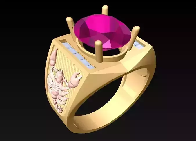 Scorpion Ring - Men ring - N566