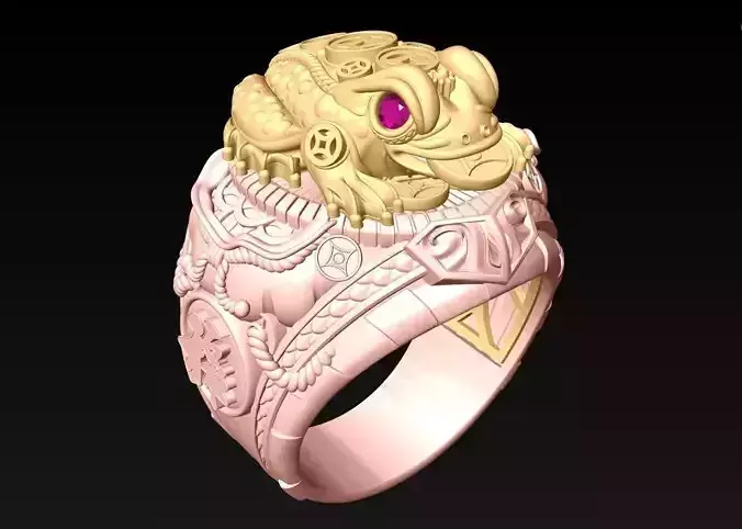 Toad ring - Jin Chan ring - N1900