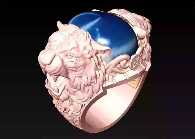 Tiger Rings - Mens rings - N1337