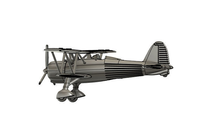 Fiat CR42 Falco - Scala 1-200 3D print model_5