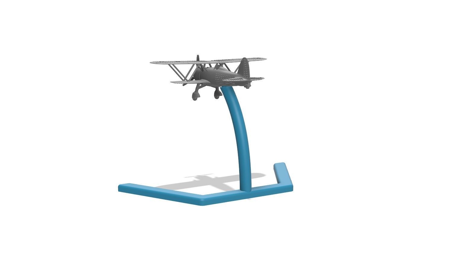 Fiat CR42 Falco - Scala 1-200 3D print model_3