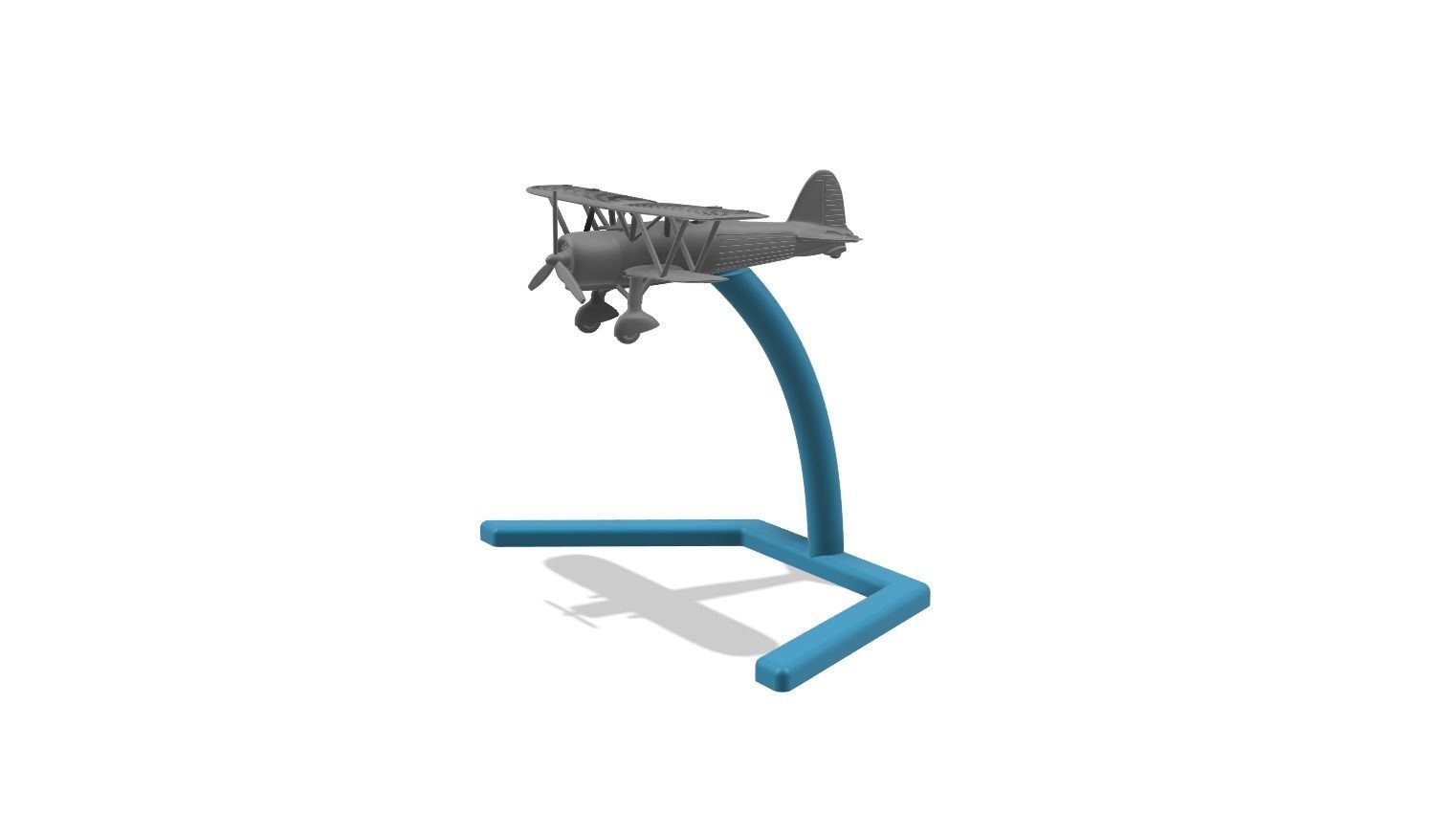 Fiat CR42 Falco - Scala 1-200 3D print model_1