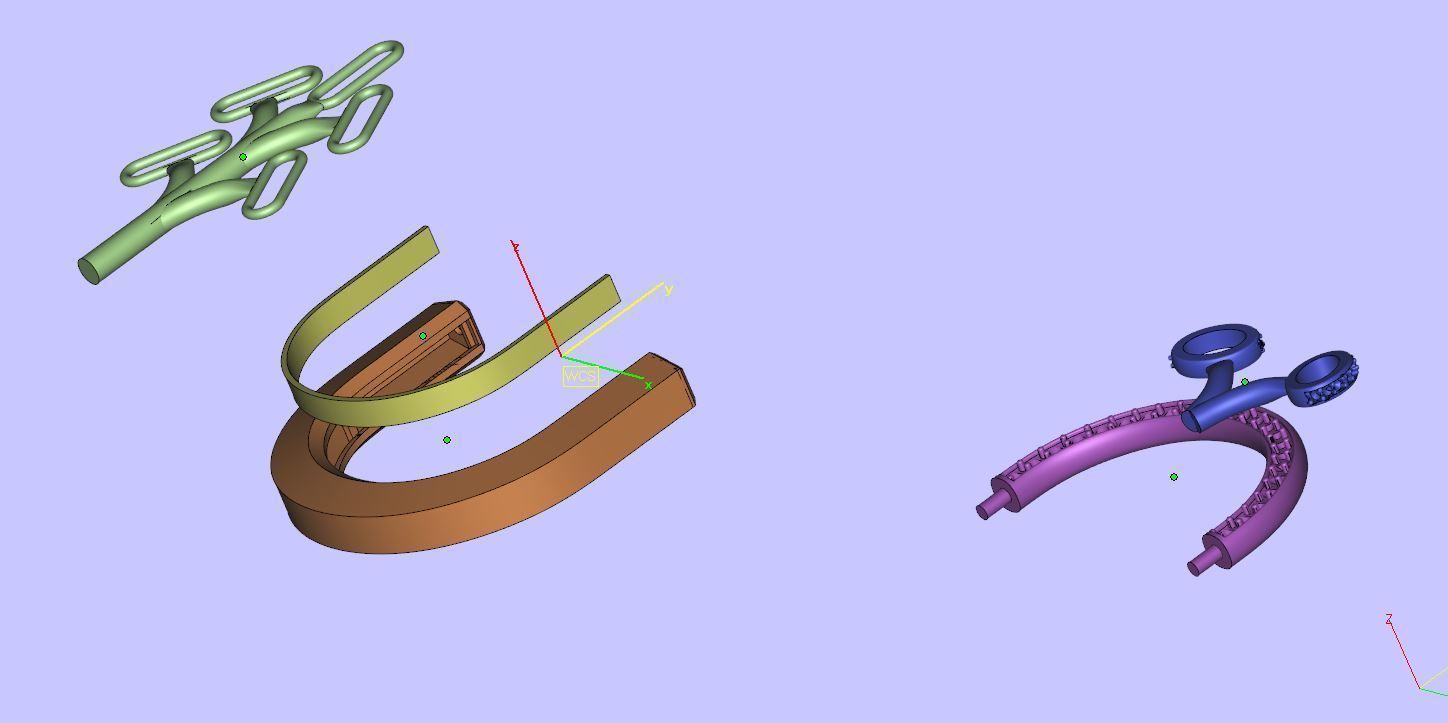 Tiffany Lock Pendant Extra Large 3D print model_9