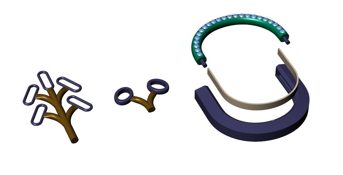 Tiffany Lock Pendant Extra Large 3D print model_5