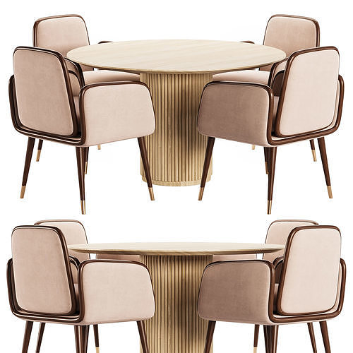 Dining Set 33 3D model