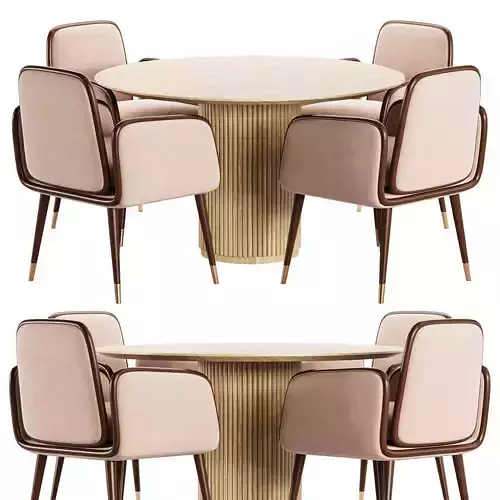 Dining Set 33 3D model