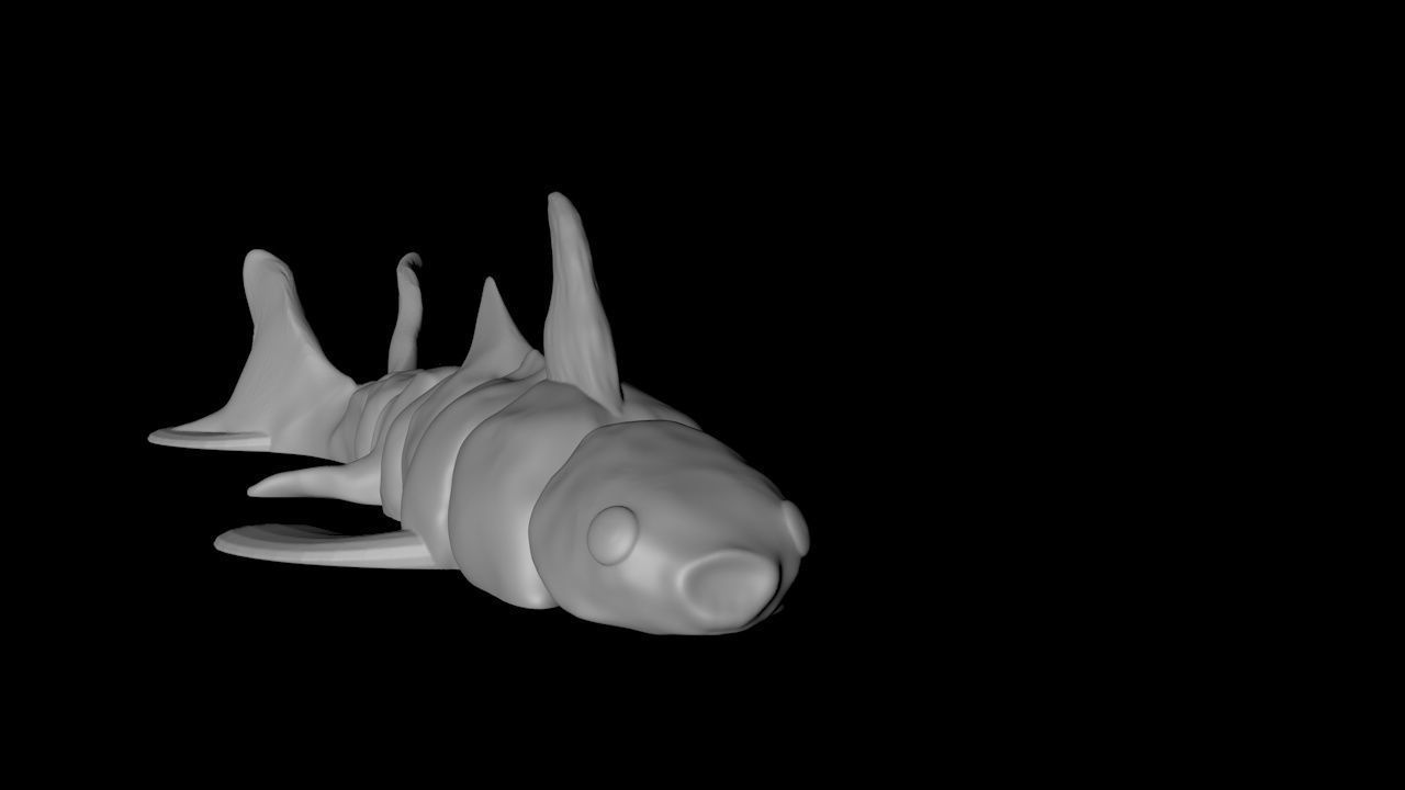 Articulated Koi Fish 3D print model_6