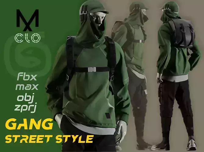 Men Street Wear outfit