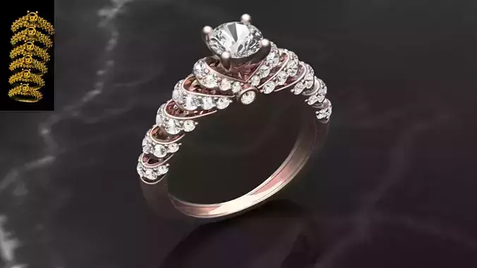 Women ring with Special Diamond 