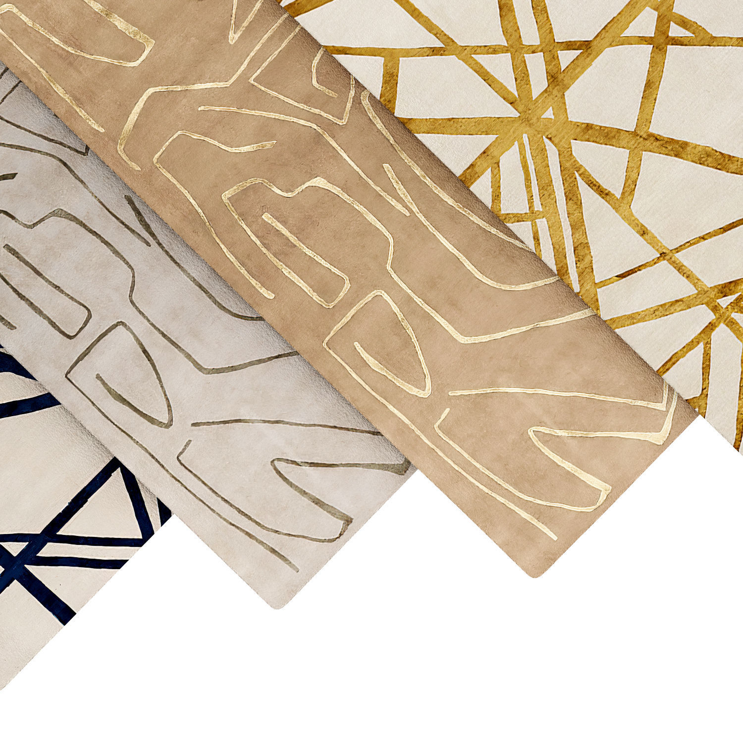 Four rugs by Corner Design 3D model_1