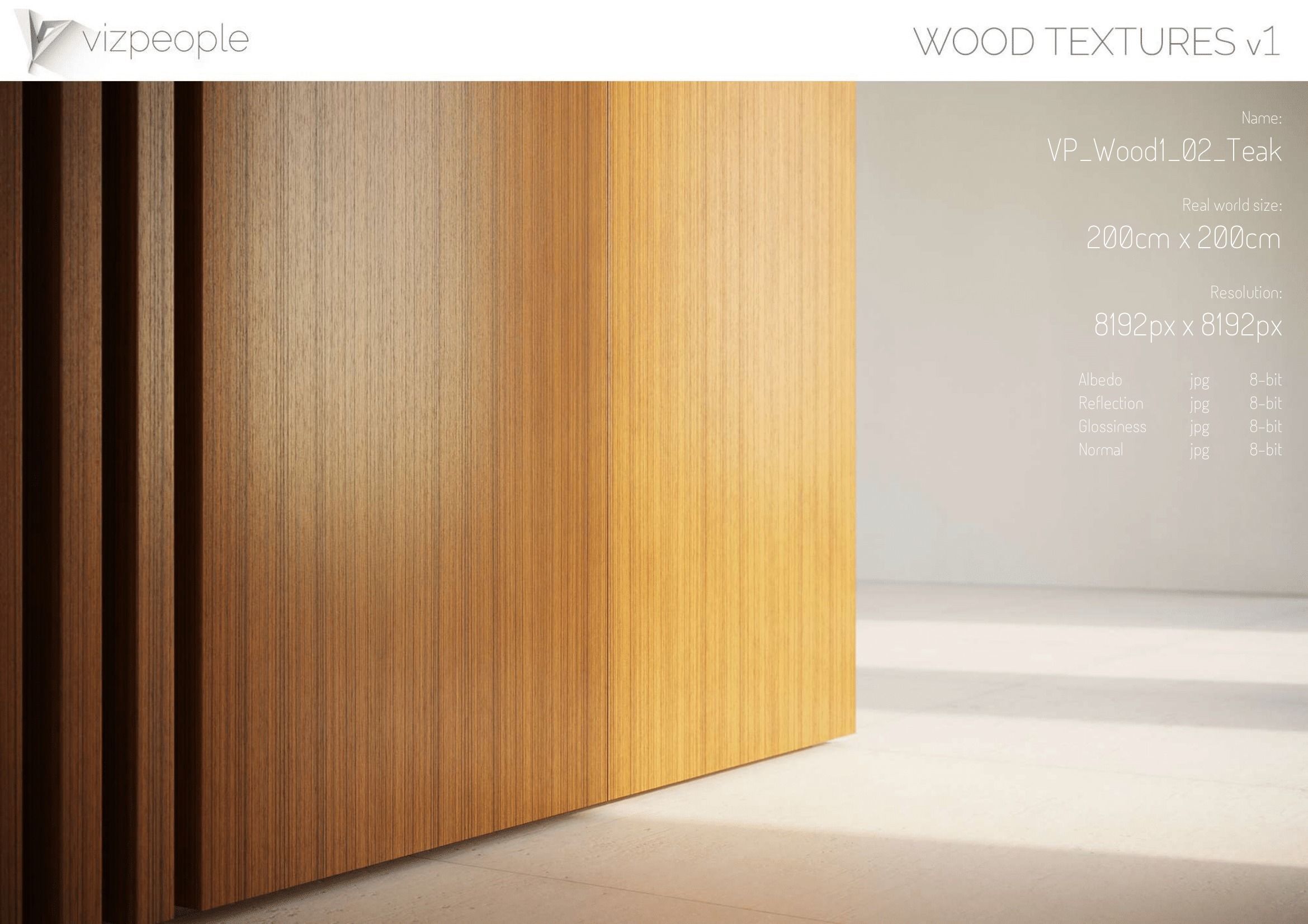 8K Large area Wood textures pack Texture_7