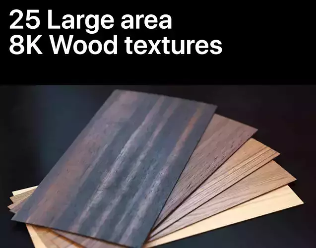 8K Large area Wood textures pack Texture