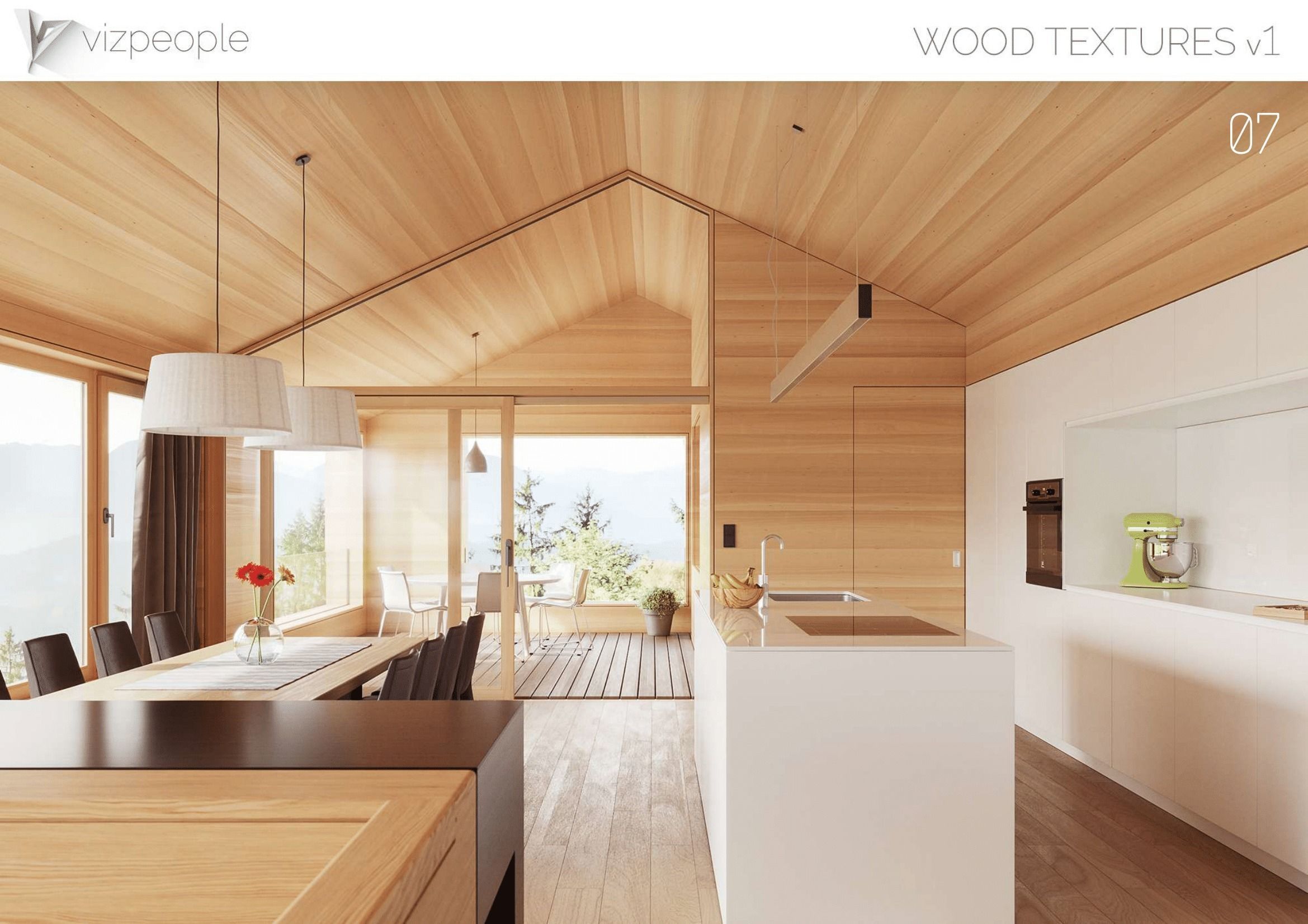 8K Large area Wood textures pack Texture_16