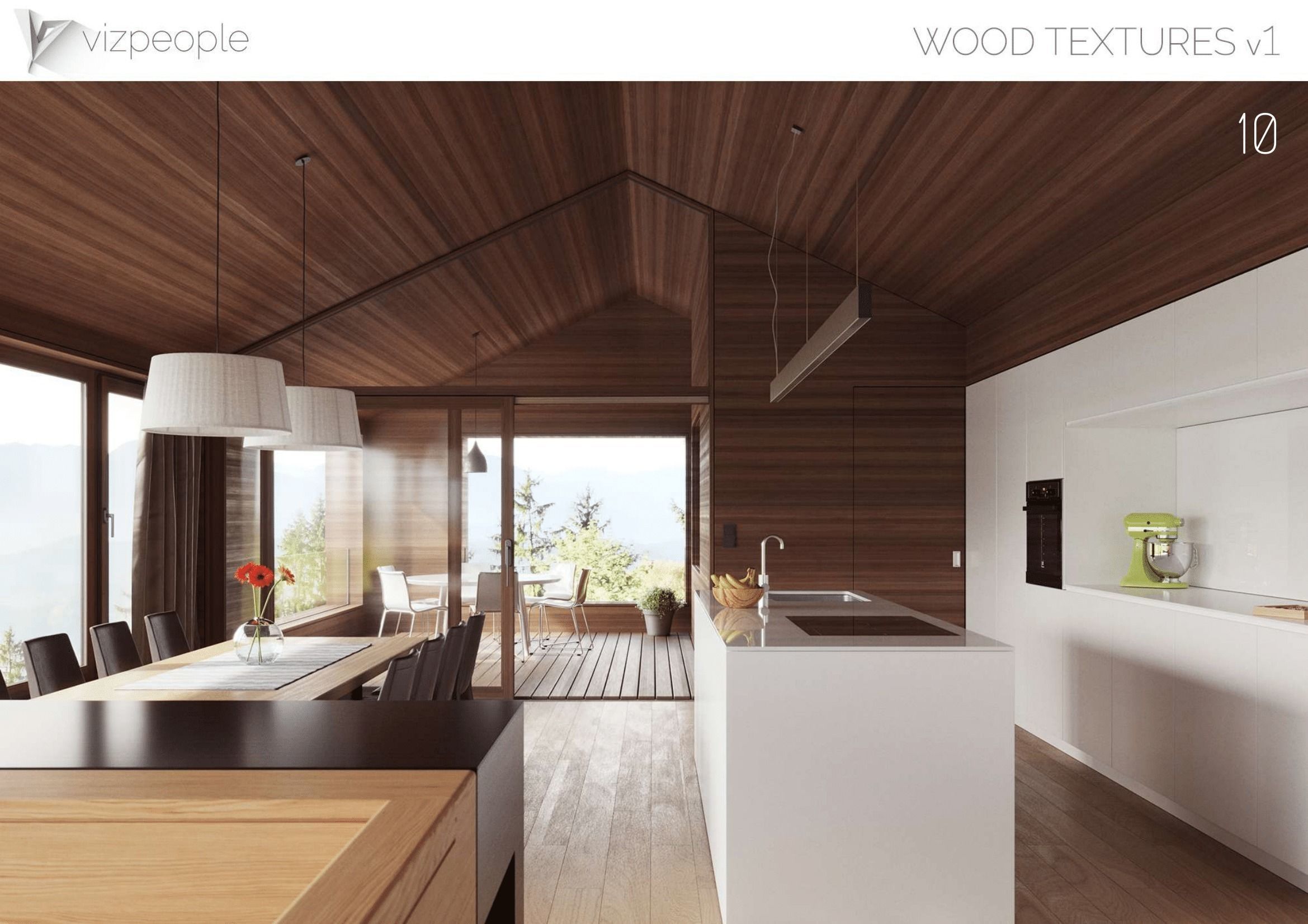 8K Large area Wood textures pack Texture_22