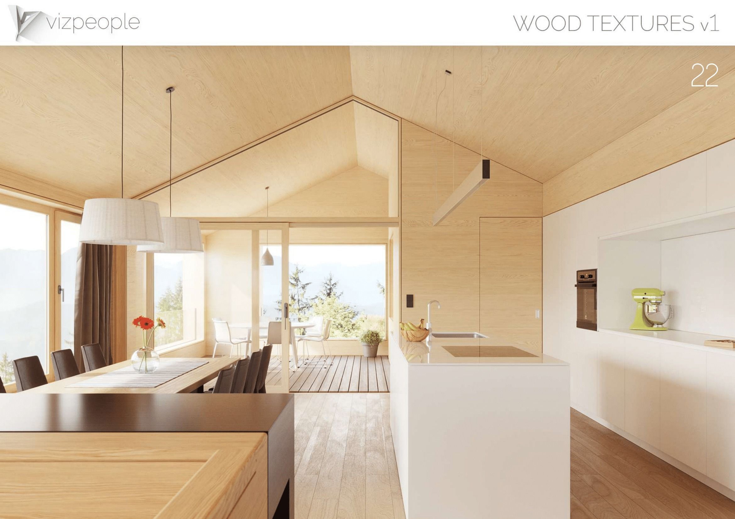 8K Large area Wood textures pack Texture_46