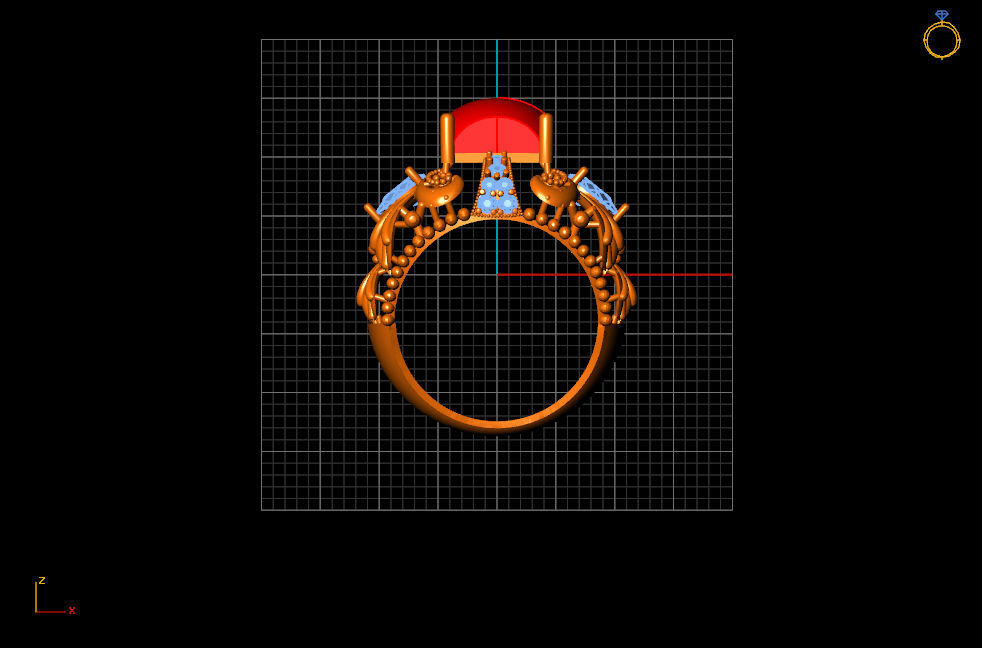 Collection- Bulk Rings with Files 3D print model new 2023 3D print model_3