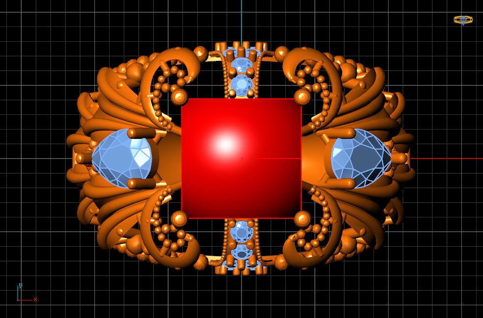 Collection- Bulk Rings with Files 3D print model new 2023 3D print model_1