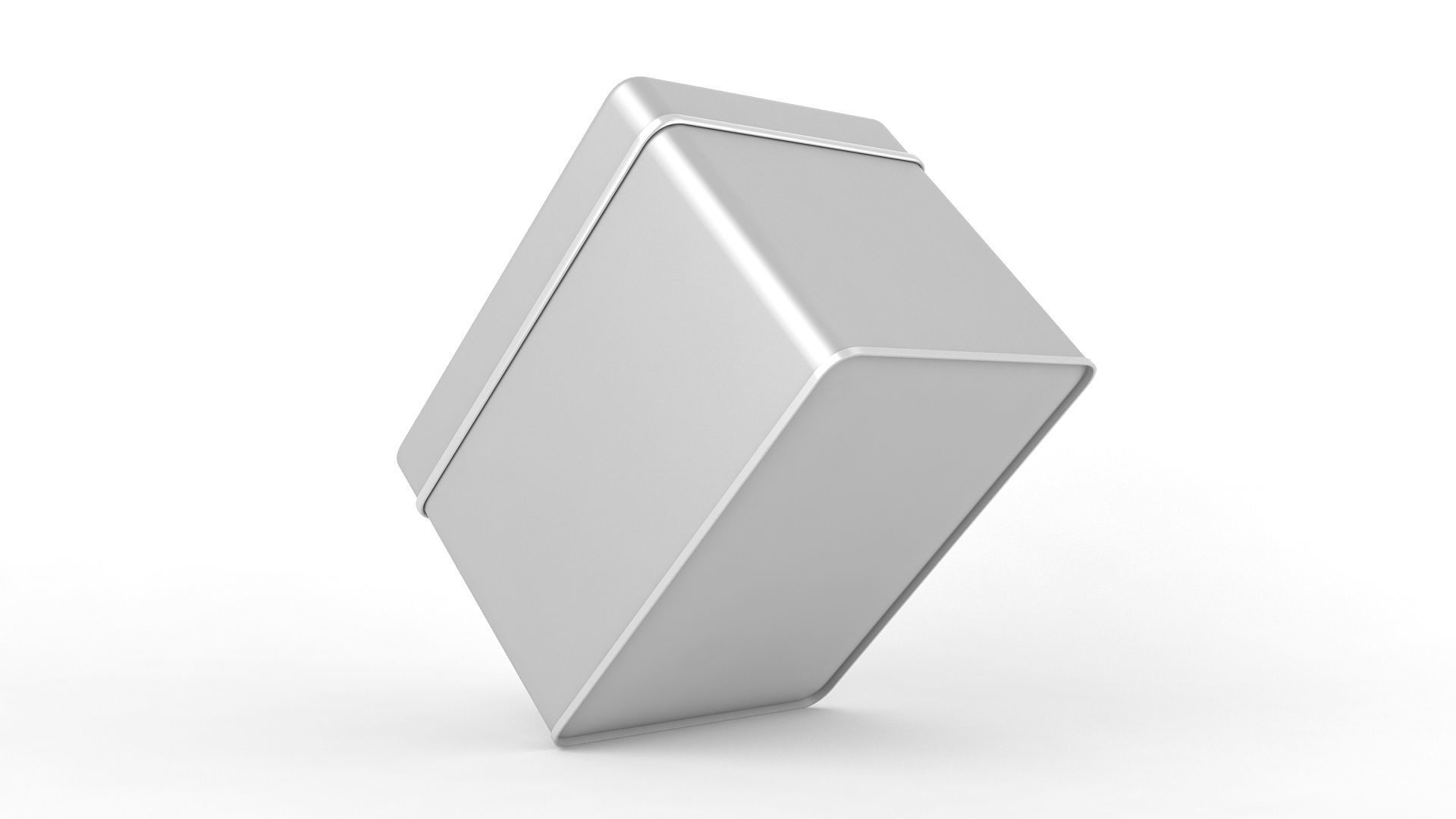 The rectangular Tin Can 3D model_5