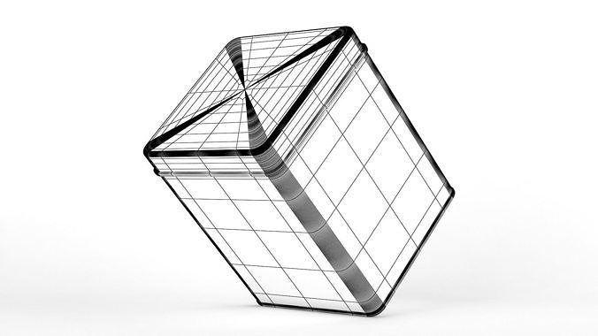 Tin Can  3D model 7