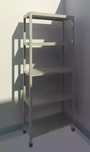 shelving unit Free 3D model