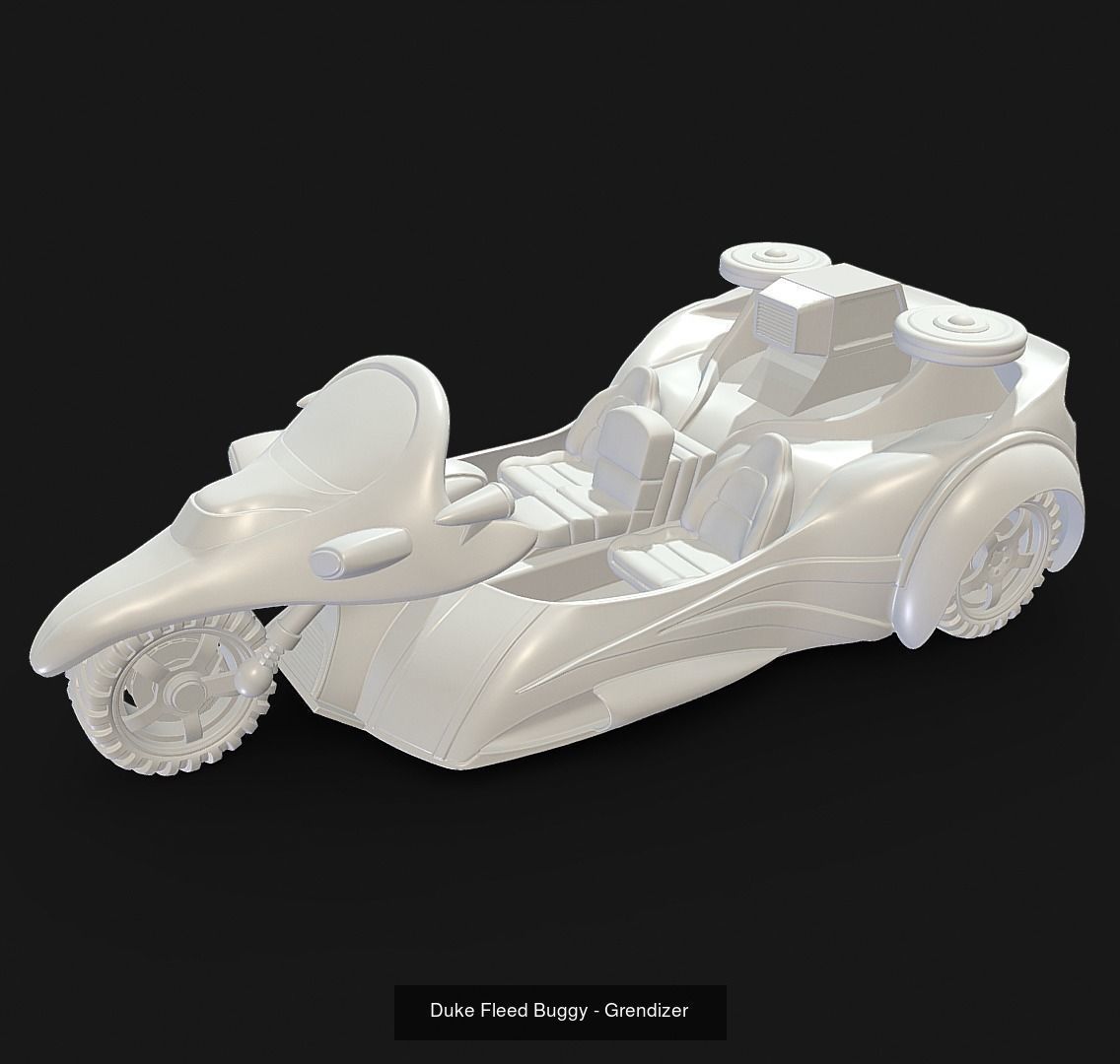 Goldorak - Grendizer - Goldrake 3D Model Collection_7