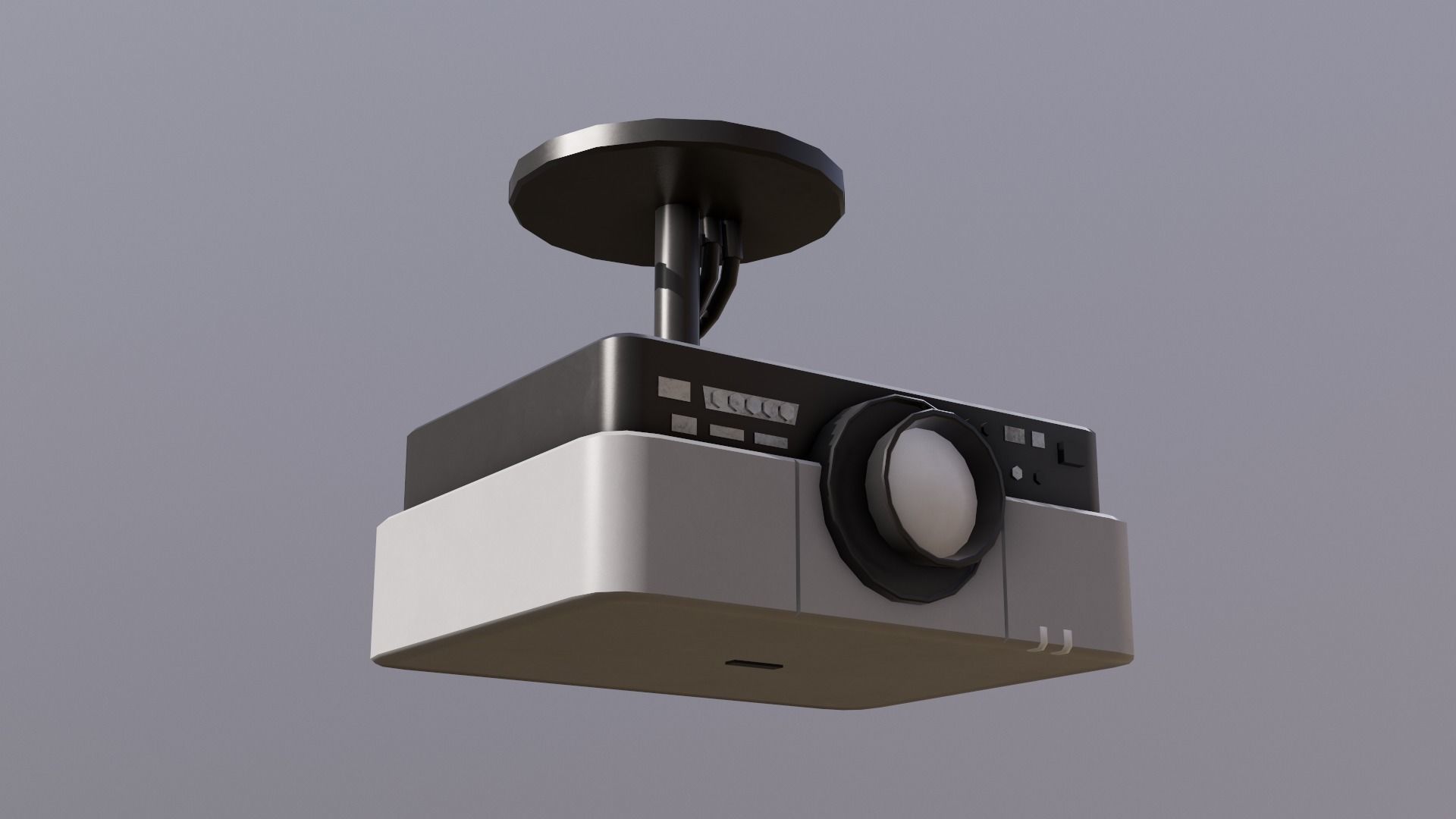 FurnitureConference Low-poly 3D model_5