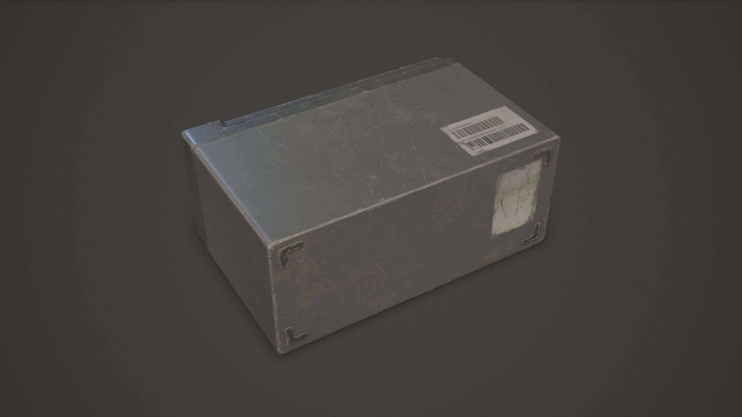 Battery FE 12 Volt - PBR Game Ready LODs Low-poly 3D model_15