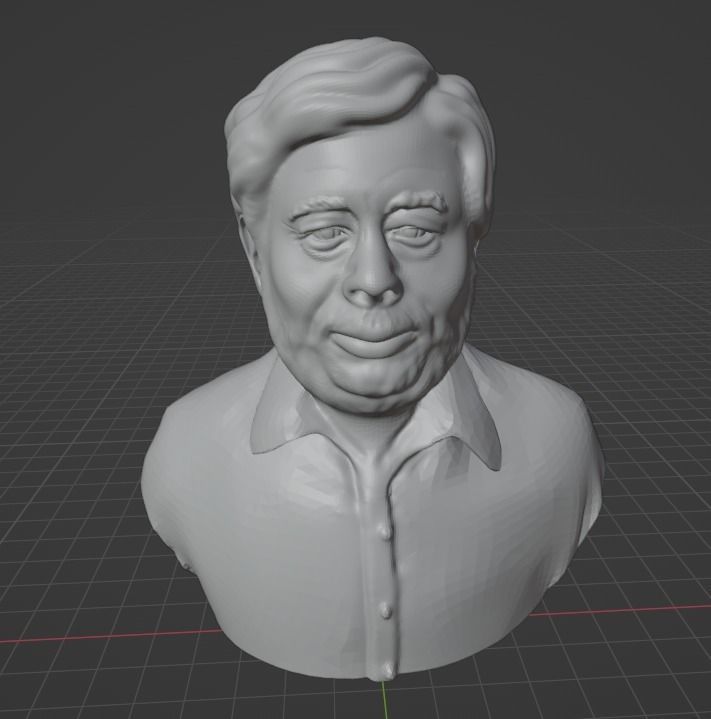 Steve Wozniak 3D print model_2