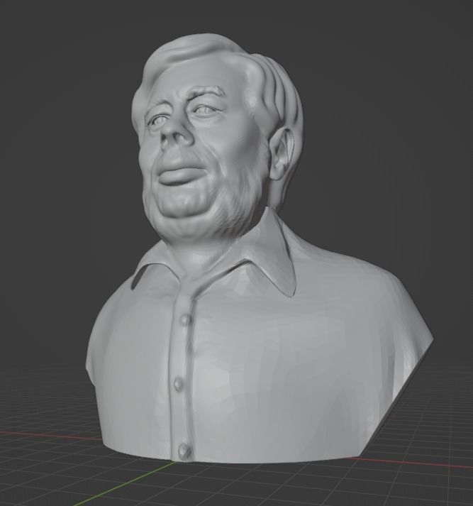 Steve Wozniak 3D print model_12