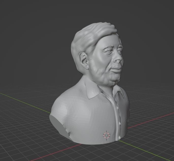 Steve Wozniak 3D print model_10