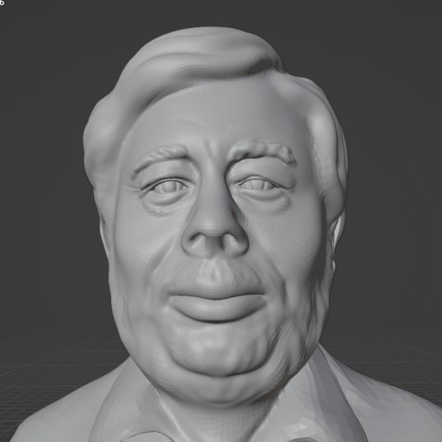 Steve Wozniak 3D print model_9