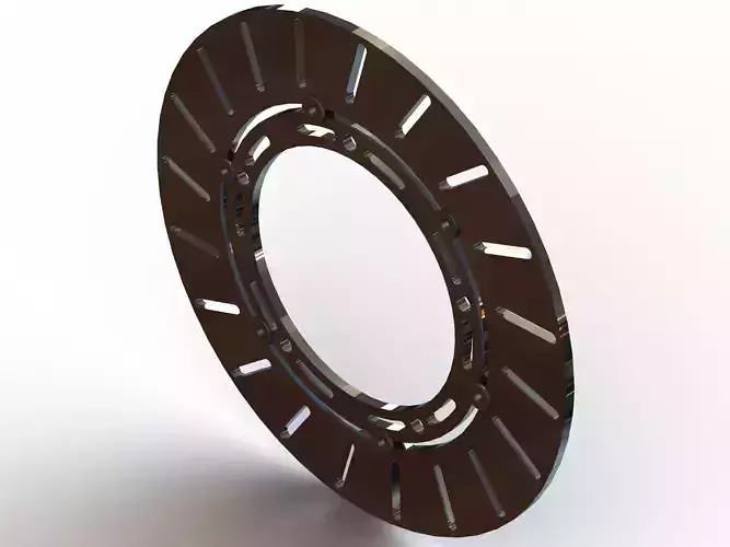 Brake Disc Rotor for Go Kart 3D model