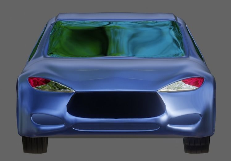 Tesla Model S 3D Model 3D model_2