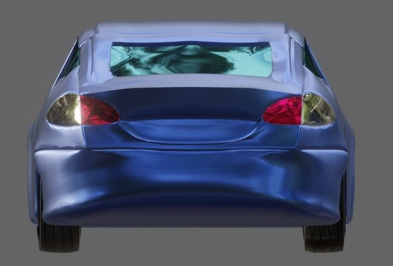 Tesla Model S 3D Model 3D model_1