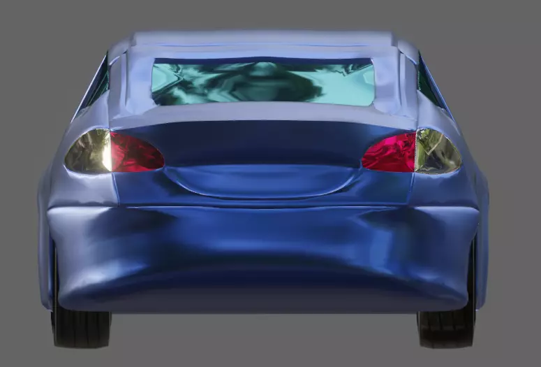 Tesla Model S 3D Model 3D model_0