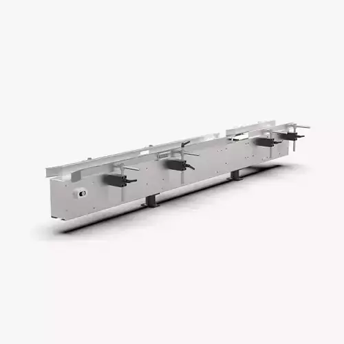Plate Chain Conveyor Belt Free 3D model