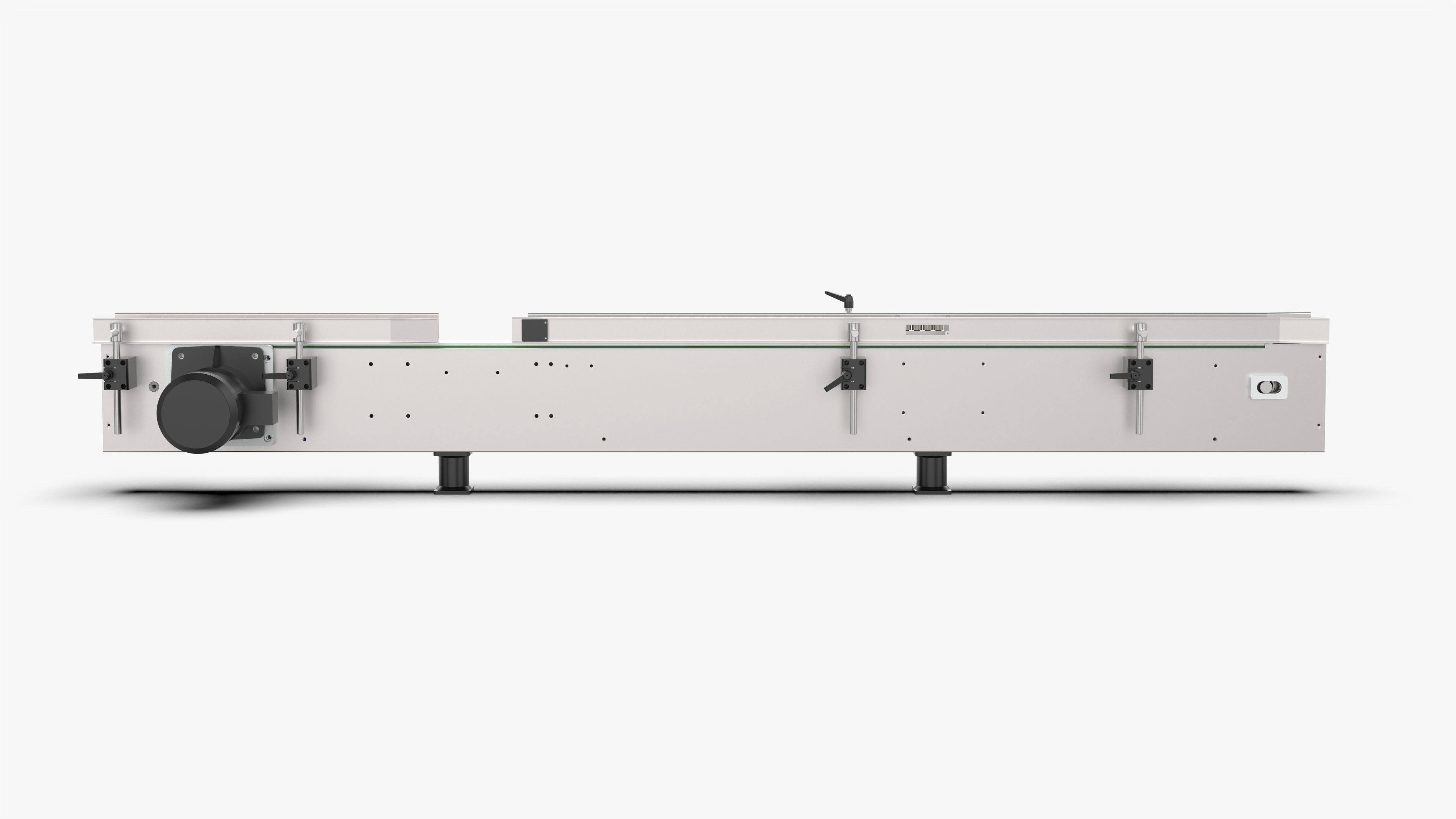 Plate Chain Conveyor Belt Free 3D model_8